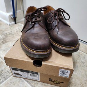 Dr. Martens 1461 Dark Brown Crazy Horse (US M 9 / W 10)